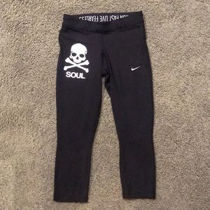 SoulCycle Nike Dri-Fit Cropped Leggings